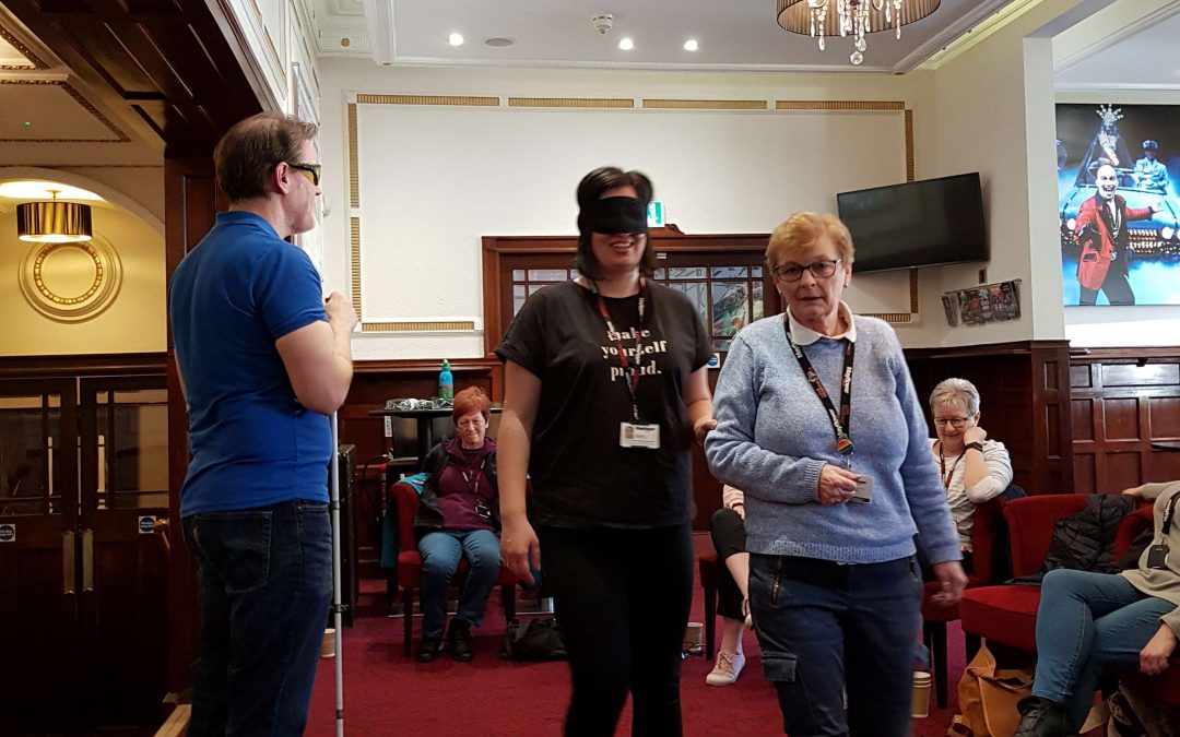 Training at the Mayflower Theatre