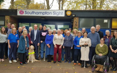 Proud moment – Celebrating 125 years delivering services in Southampton for the visually impaired community