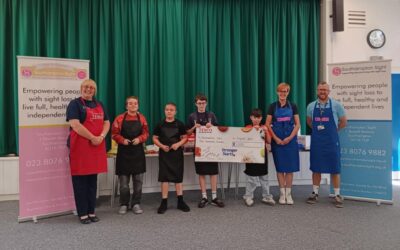 Daily Echo: Southampton cooking classes for people with sight loss